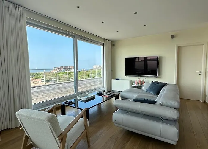 Penthouse Ostend With Seaview